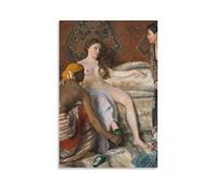 La Toilette Frederic Bazille Poster Painting On Canvas Wall Art Poster Scroll Picture Print Walls Decor Home Posters 20x30inch(50x75cm)
