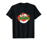 La Tomatina Festival Tomato Splash Lettering T-Shirt