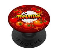 La Tomatina Festival Tomato Splash PopSockets Adhesive PopGrip