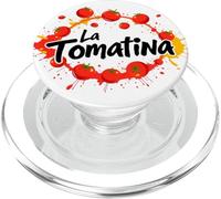 La Tomatina Tomato Splash Festival - Small Print PopSockets PopGrip for MagSafe