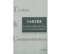 LA Trancendance De L'EGO (Textes & Commentaires)