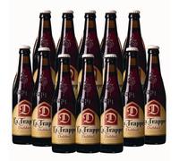 La Trappe Trappist Dutch Dubbel Beer 330ml Bottles - 7.0% ABV (12 Pack)