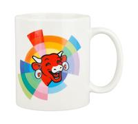 La Vache qui rit G545658 Mug Porcelain Multi-Coloured with Laughing Cow Design - Large Mug 30 cl Height 10.5 cm