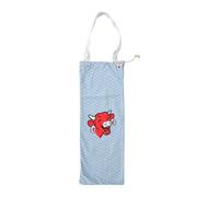 La Vache qui rit G545675 Bread Bag 100% Cotton - Bread Bag with "La Vache qui rit" Print 27 x 70 cm - Cotton Storage and Storage Bag with Handle