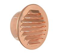 La Ventilation GTR80R Round Grille Copper 106 mm