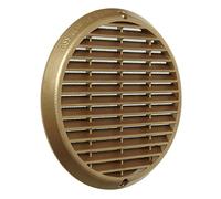 La Ventilazione ASTR190Z Ventilation Grille to Prevent Slipping Over, Alluminio Bronzo, ø 190 mm