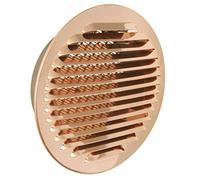 La Ventilazione GTRP150R Round Ventilation Grille for Installation Copper Diameter 175 mm