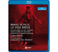 La Vida Breve Palau De Les Arts Maazel - Blu-ray - C4z