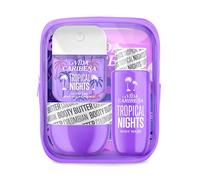 La Vida Caribeña 3-Piece Gift Pack - Hydrating Body Mist 35 ml, Body Wash 100 ml & Booty Butter 50 ml | Gifts for women | Travel-ready | Cleanse • Moisturise • Spritz (Tropical Nights)