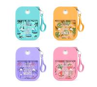 La Vida Caribeña Hydrating Body Mist 4-Pack Gift Set - Travel Size 35 ml Each - Papaya Sunset, Guava Glow, Island Vibe & Tropical Nights | Fine Fragrance Mists, Light Long-Lasting Spray, Gift-Ready
