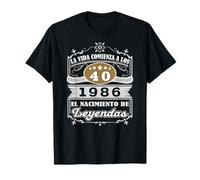 La Vida Comienza a Los 40 Años 1986 Nacimiento de Leyendas T-Shirt