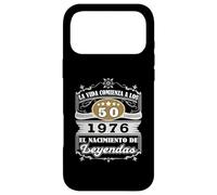 La Vida Comienza a los 50 Años 1976 Nacimiento de Leyendas Case for iPhone 17 Pro Max