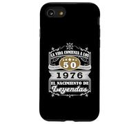 La Vida Comienza a los 50 Años 1976 Nacimiento de Leyendas Case for iPhone SE (2020) / 7/8