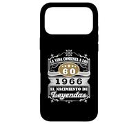 La Vida Comienza a los 60 Años 1966 Nacimiento de Leyendas Case for iPhone 17 Pro Max