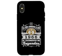 La Vida Comienza a los 60 Años 1966 Nacimiento de Leyendas Case for iPhone X/XS