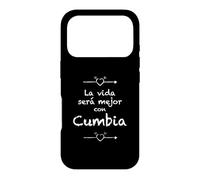 La vida será mejor con Cumbia - Latin Dance Music Cute Nice Case for iPhone 17 Pro