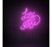 La Vie En Rose Neon Sign Gift for Her French Wall Art Home Decor