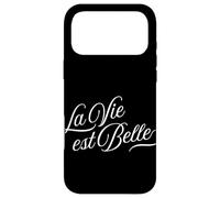 La Vie est Belle French Joy in Living Case for iPhone 17 Pro Max