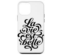 La Vie Est Belle French Life Is Beautiful Quote Case for iPhone 12 mini