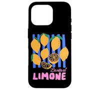 La Vita Al Limone Lemon Fresh Citrus Design Case for iPhone 16 Pro