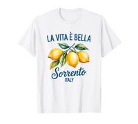 La Vita Bella Floral Blossom Italia Lemon Branch T-Shirt