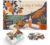 La vita è bella, Italia - life is beautiful p Jigsaw Puzzle, 1000 Piece | For a calm Advent activity, this adult jigsaw puzzle with 1000 pieces gives adults a calm winter activity.