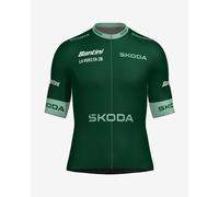 Santini La Vuelta Green 2026 Short Sleeve Jersey M Green