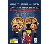 La vuelta ao mundo en 80 días - A volta ao mundo em 80 dias: Espanhol e Português do Brasil