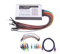 LA1010 Logic Analyzer 16 Channels, 100M Sampling Rate Adjust Threshold 50 50V Input Linkable Window Export Formats Display Formats