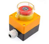 LA125 Waterproof 10A 1NO 1NC Elevator Emergency Stop Pushbutton Switch Box Electrical Self-Locking Safety Switches