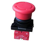 LA136 500V 10A IP55 NO Emergency Stop Pushbutton Switch Micro-Electric Control Mushroom Rotary Switch for Hoist IDGTTLDF