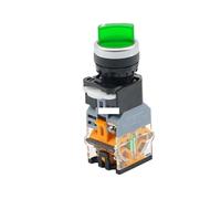 LA38-11XD/2 Rotary push button switch with lamp 22MM 2 position 3 position latching LED Silver knob switches MulLA38-11XD/2 Rotary push button switch with lamp 22MM 2 position 3 position latching LED