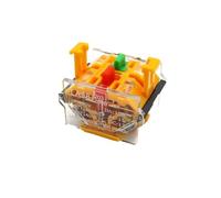 LA38-11Y/2 LA38-20Y/3 22mm Selector Rotary Lock Key Switch 2 3 Position 1NO1NC 2NO 1Pcs(1NO1NC)