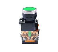 LA38 2 Position 1NO /1NC with LED Indicator Light 22mm Push Button Switch Series Knob Switch(Vert)