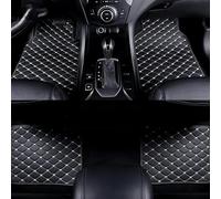 LaaHY 4 PCS Car Floor Mats for BMW X5 E53 1999 2000 2001 2002 2003-2006, Non Slip Car Floor Mat Waterproof Carpet Floor Matts Durable Interior Matts,B Black Beige