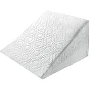 Laam linen Wedge Pillow Cushion Back Support with Premium Foam - Helps with Acid Reflux Back and Leg Pain, Snoring & Heartburn - Removable Washable Cover