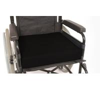 LAAM LINEN Wheelchair Cushions for Pressure Relief Soft Memory Foam Seat Cushion for Orthopedic Lumbar Support,Pain Relief,Reduce Back Ache,Improve Posture,Waterproof Cover (Black, 18" X 16" X 2")