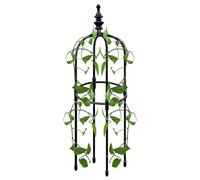 LAANCOO Obelisks for Climbing Plants,Garden Obelisk Garden Trellis Climbing Plant Support Rose Vine Tower Obelisk for Rose Tree Tomato