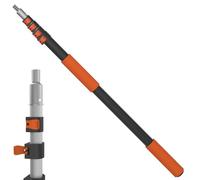 LAANPOLE 3.6m Paint Roller Extension Pole, Aluminum Telescopic Pole, Multi-Purpose Long Paint Roller Extension Pole for Painting, Dusting and Cleaning