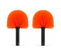 LAANPOLE Two Feather Duster, Cobweb Brush for Cleaning, Spider Web Cleaner for High Ceilings, Outdoor Indoor Use