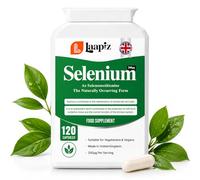 Laapiz Selenium Supplements 200mcg - Selenium as Selenomethionine 120 Capsules - Selenium Supplement for Men & Women - Vegan & Vegetarian Friendly - Made in UK - 4 Month Supply