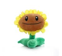 LAARNT 20cm Simulation sunflower plush toy, sun flower pillow, plant shape plush doll children birthday gift