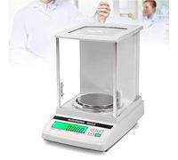 Lab Analytical Balance 0.0001g Precision Digital Milligram Scale with LCD Display, Automatic Calibration, 120g Capacity 0.1mg Accuracy for Lab, Jewelry