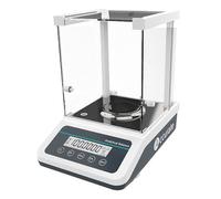 Lab Analytical Balance High Precision Scale with Dual LCD Display and RS-232 Interface for Jewelry Weighing, Food Making, School Teaching