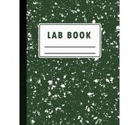 Lab Book: Chemistry & Science Lab Journal Workbook Green Marble