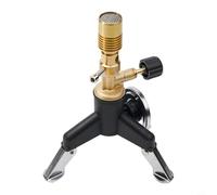 Lab Bunsen Burner, Portable Brass Laboratory Bunsen Burner, Multiful Portable Laboratory Bunsen Burner Light Gas Torch, For Natural Gas & Propane & Lab Heating