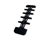 Lab Capsule Sorter Gauge Multi-Scale for Quick ID | Simple alignment operation, no complex math, user-friendly, clear specs, black finish