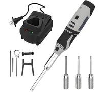 Lab Cell Tissue Homogenizer, 0.5-250ml High Speed Dispersing Homogenizer, with 6mm,8mm,10mm Working Heads&H-shaped Stand, Stepless Speed Regulation&6-speed Adjustable, for Food, Medicine, Cosmetic