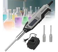 Lab Cell Tissue Homogenizer,Handheld Emulsifier 6-Speed Adjustable Disperser with 6mm,8mm,10mm Working Heads for Cell Crushing & Mixing Charge-10mm