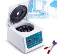 Lab Centrifuge Machine 4000RPM Digital Desktop - 8 * 10/15ML, Max Centrifugal Force 2200xg, 1-99min Timing for Science Research